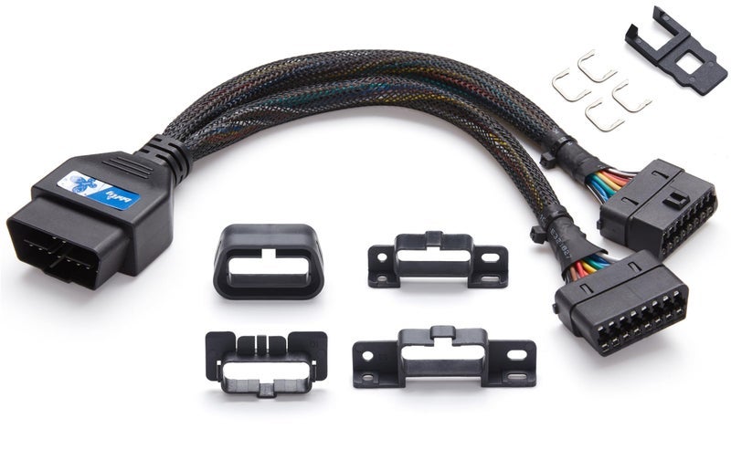 OBD2 Splitter for Ford and for GM, bbfly-B54 OBDII Splitter 2 Way Extension Cable 1FT/30CM (B54 for Ford and for GM)